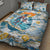 Hawaii Father's Day It's Surfing Time Quilt Bed Set Aloha Lā Makuakane