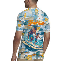 Hawaii Father's Day It's Surfing Time Rugby Jersey Aloha L Makuakane DT02 - Polynesian Pride