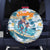 Hawaii Father's Day It's Surfing Time Spare Tire Cover Aloha Lā Makuakane