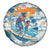 Hawaii Father's Day It's Surfing Time Spare Tire Cover Aloha Lā Makuakane