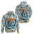 Hawaii Father's Day It's Surfing Time Zip Hoodie Aloha Lā Makuakane