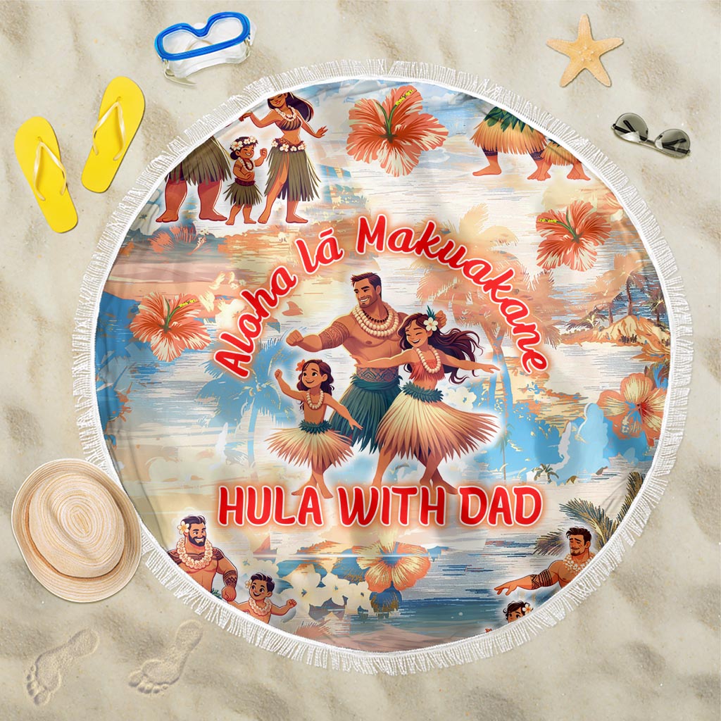 Hawaii Father's Day Beach Blanket Hula With Dad