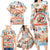 Hawaii Father's Day Family Matching Long Sleeve Bodycon Dress and Hawaiian Shirt Hula With Dad