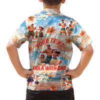 Hawaii Father's Day Hawaiian Shirt Hula With Dad DT02 - Polynesian Pride