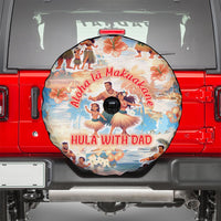 Hawaii Father's Day Spare Tire Cover Hula With Dad DT02 - Polynesian Pride
