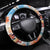 Hawaii Father's Day Steering Wheel Cover Hula With Dad