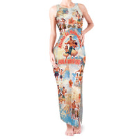 Hawaii Father's Day Tank Maxi Dress Hula With Dad DT02 Women Art - Polynesian Pride