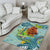 Palau Father's Day Polynesia Area Rug Dad and Son
