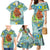 Palau Father's Day Polynesia Family Matching Mermaid Dress and Hawaiian Shirt Dad and Son