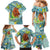 Palau Father's Day Polynesia Family Matching Mermaid Dress and Hawaiian Shirt Dad and Son