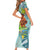 Palau Father's Day Polynesia Family Matching Short Sleeve Bodycon Dress and Hawaiian Shirt Dad and Son