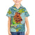 Palau Father's Day Polynesia Family Matching Summer Maxi Dress and Hawaiian Shirt Dad and Son