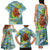 Palau Father's Day Polynesia Family Matching Tank Maxi Dress and Hawaiian Shirt Dad and Son