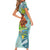 Palau Father's Day Polynesia Short Sleeve Bodycon Dress Dad and Son