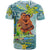 Palau Father's Day Polynesia T Shirt Dad and Son