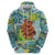 Palau Father's Day Polynesia Zip Hoodie Dad and Son