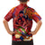 Happy Father's Day French Polynesia Family Matching Long Sleeve Bodycon Dress and Hawaiian Shirt Family Turtle Hibiscus