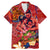 Happy Father's Day French Polynesia Family Matching Mermaid Dress and Hawaiian Shirt Family Turtle Hibiscus