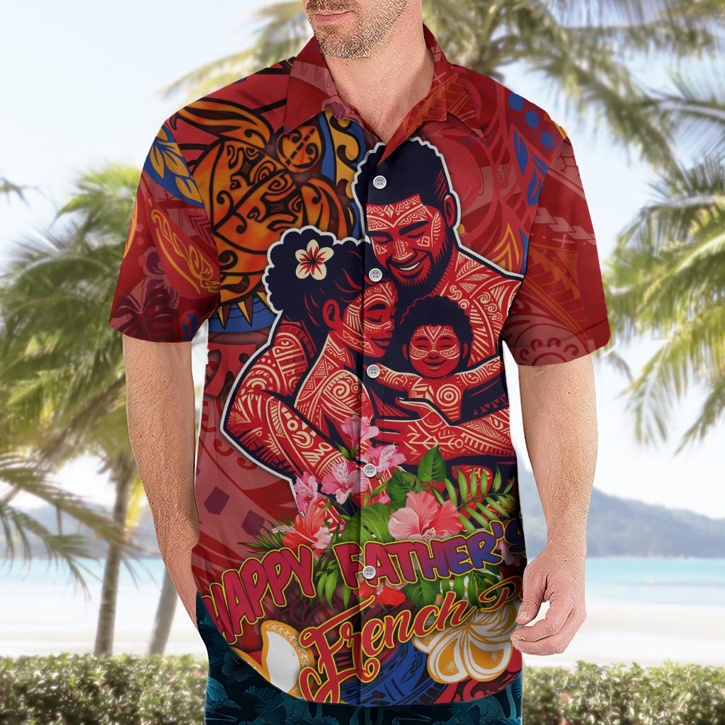 Happy Father's Day French Polynesia Hawaiian Shirt Family Turtle Hibiscus DT02 - Polynesian Pride