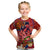 Happy Father's Day French Polynesia Kid T Shirt Family Turtle Hibiscus