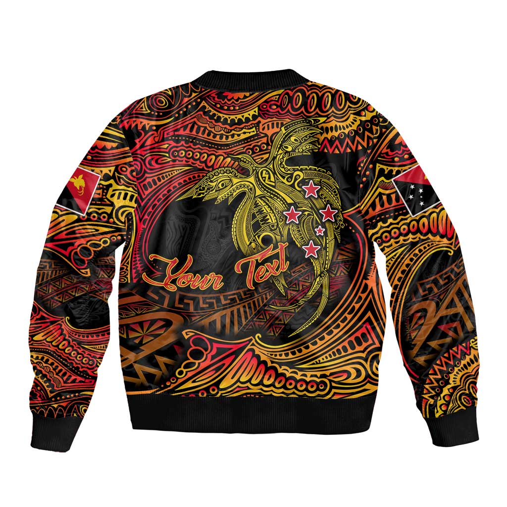 Papua New Guinea 50th Independence Day Bomber Jacket Culture Spirit and Sovereignty