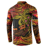 Papua New Guinea 50th Independence Day Button Sweatshirt Culture Spirit and Sovereignty DT02 - Polynesian Pride