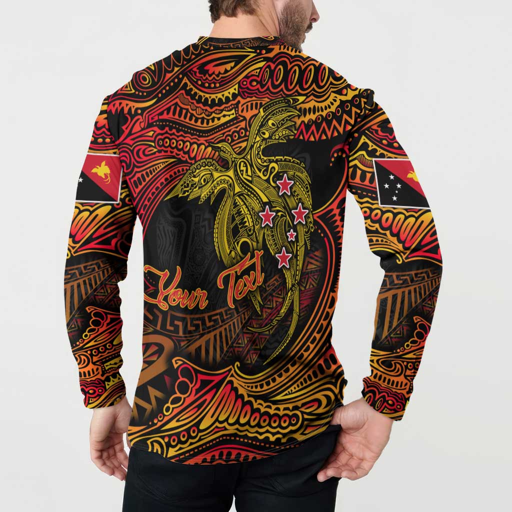 Papua New Guinea 50th Independence Day Button Sweatshirt Culture Spirit and Sovereignty DT02 - Polynesian Pride