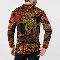 Papua New Guinea 50th Independence Day Button Sweatshirt Culture Spirit and Sovereignty DT02 - Polynesian Pride