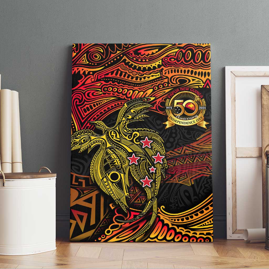 Papua New Guinea 50th Independence Day Canvas Wall Art Culture Spirit and Sovereignty DT02 - Polynesian Pride