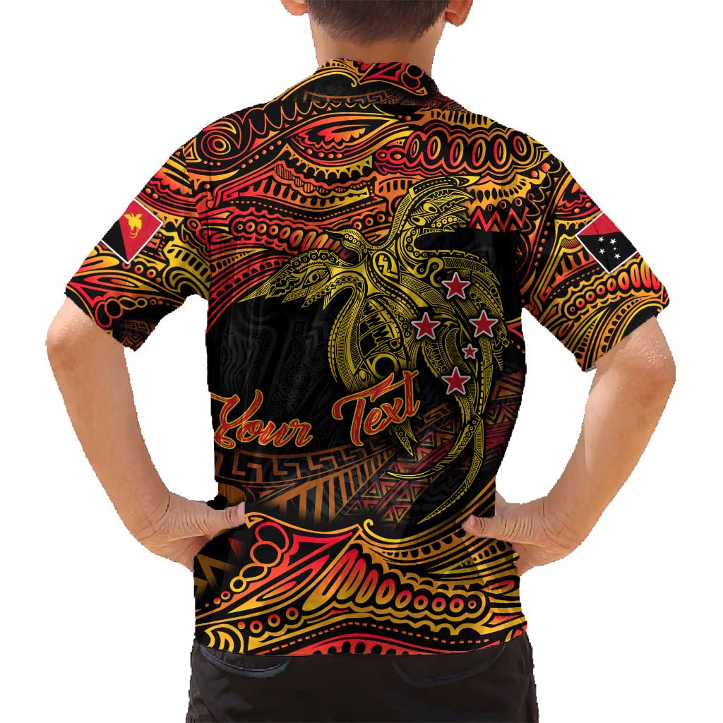 Papua New Guinea 50th Independence Day Family Matching Off Shoulder Maxi Dress and Hawaiian Shirt Culture Spirit and Sovereignty