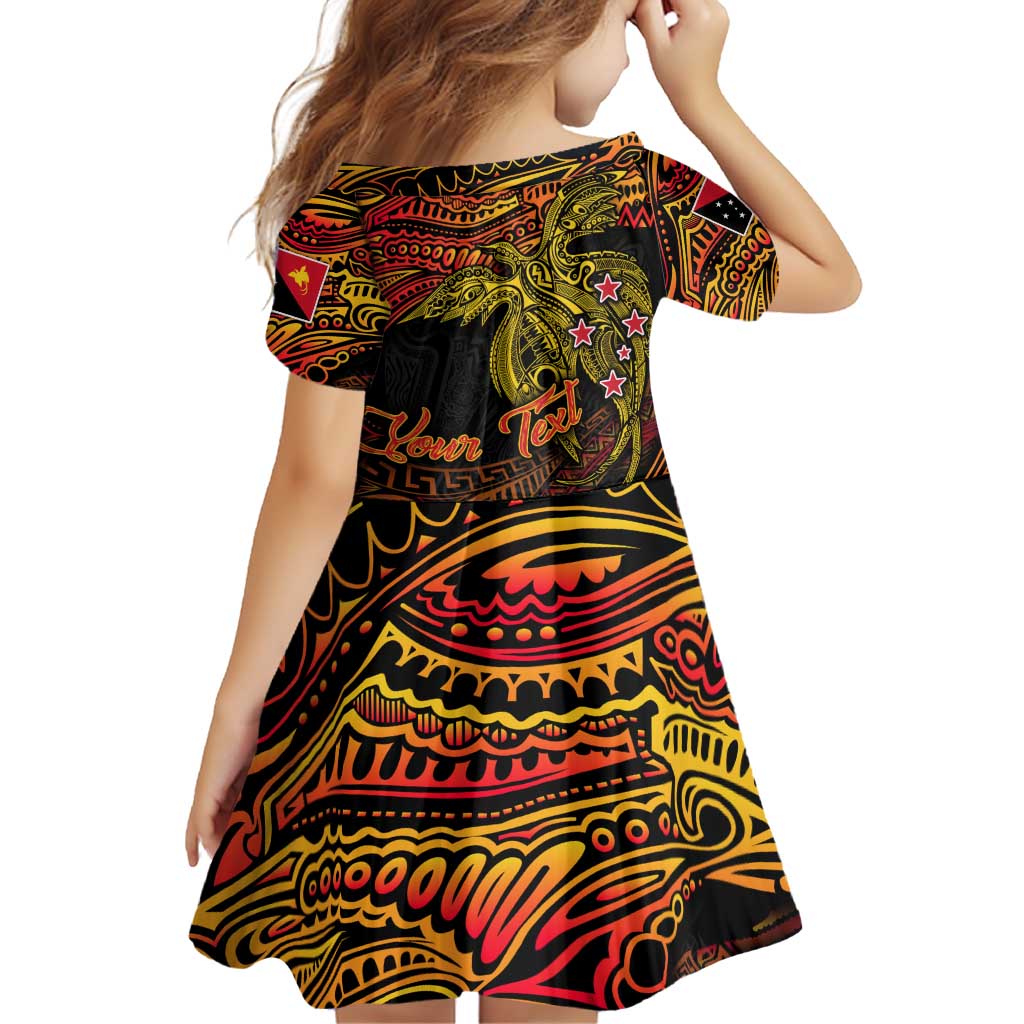 Papua New Guinea 50th Independence Day Family Matching Off Shoulder Short Dress and Hawaiian Shirt Culture Spirit and Sovereignty