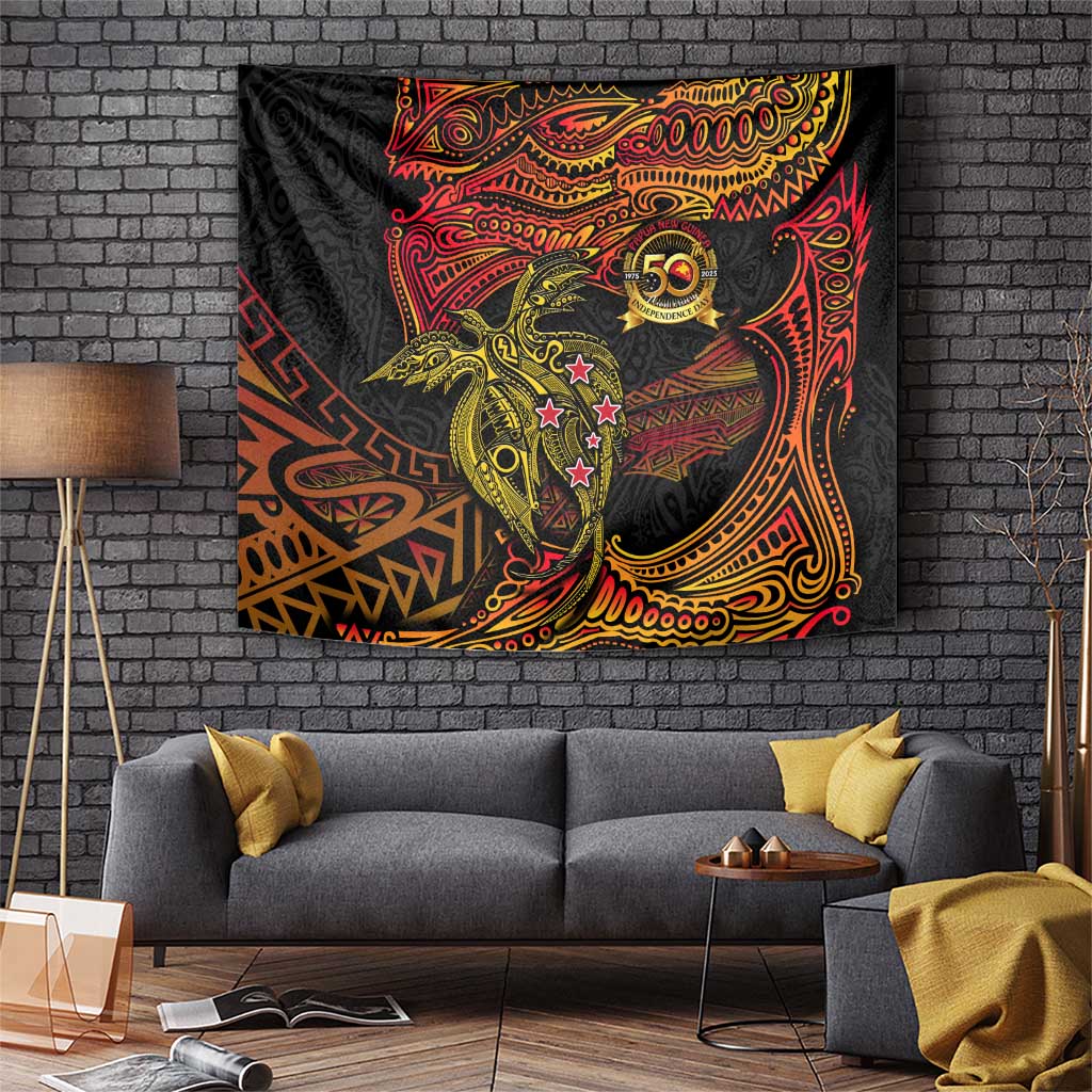 Papua New Guinea 50th Independence Day Tapestry Culture Spirit and Sovereignty