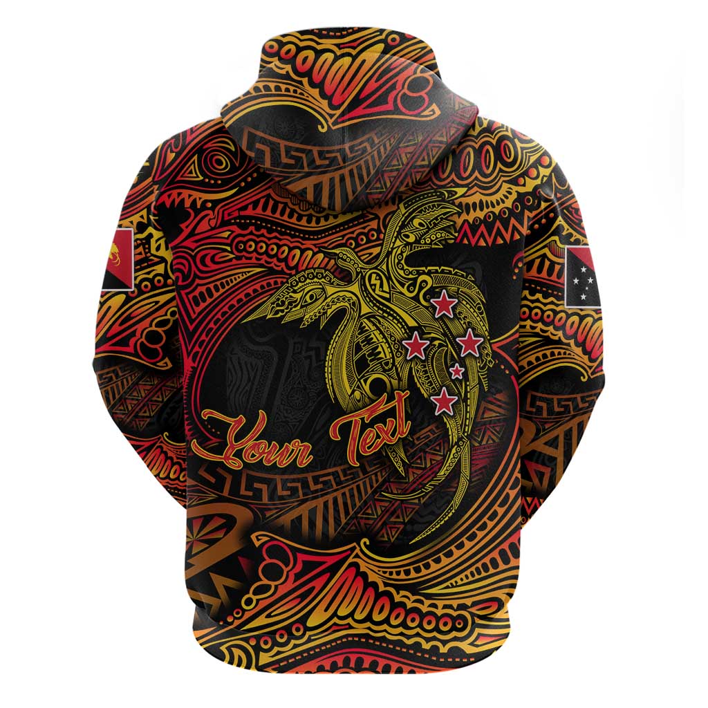 Papua New Guinea 50th Independence Day Zip Hoodie Culture Spirit and Sovereignty