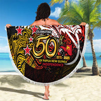 PNG 1975 - 2025 Beach Blanket Papua New Guinea 50th Independence Anniversary DT02 - Polynesian Pride