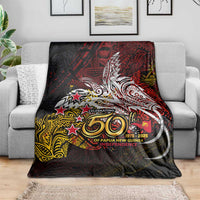 PNG 1975 - 2025 Blanket Papua New Guinea 50th Independence Anniversary