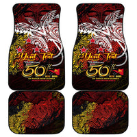 PNG 1975 - 2025 Car Mats Papua New Guinea 50th Independence Anniversary DT02 - Polynesian Pride
