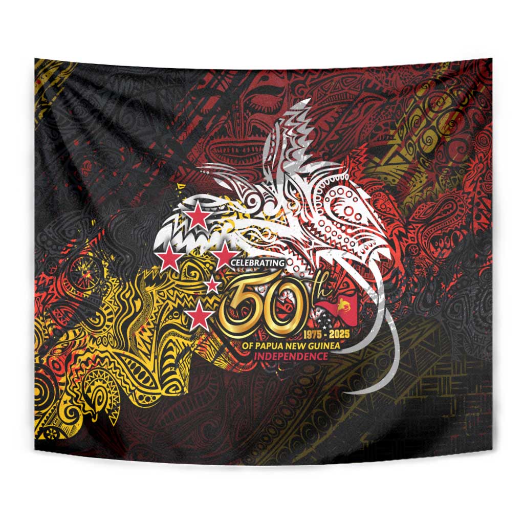 PNG 1975 - 2025 Tapestry Papua New Guinea 50th Independence Anniversary