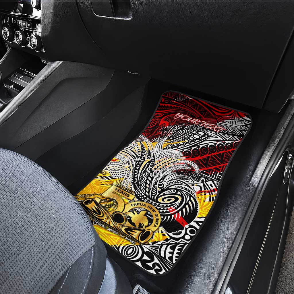 Papua New Guinea 50th Independence Day Car Mats Celebrate Our History, Inspire Our Future DT02 - Polynesian Pride