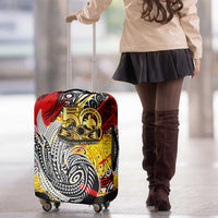 Papua New Guinea 50th Independence Day Luggage Cover Celebrate Our History, Inspire Our Future DT02 - Polynesian Pride
