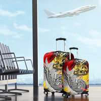 Papua New Guinea 50th Independence Day Luggage Cover Celebrate Our History, Inspire Our Future DT02 - Polynesian Pride