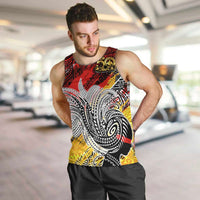 Papua New Guinea 50th Independence Day Men Tank Top Celebrate Our History, Inspire Our Future DT02 Art - Polynesian Pride