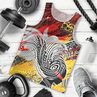 Papua New Guinea 50th Independence Day Men Tank Top Celebrate Our History, Inspire Our Future DT02 - Polynesian Pride