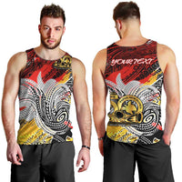 Papua New Guinea 50th Independence Day Men Tank Top Celebrate Our History, Inspire Our Future DT02 - Polynesian Pride