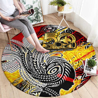 Papua New Guinea 50th Independence Day Round Carpet Celebrate Our History, Inspire Our Future