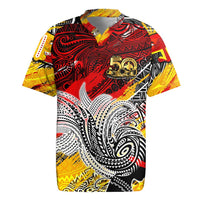 Papua New Guinea 50th Independence Day Rugby Jersey Celebrate Our History, Inspire Our Future