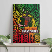 Vanuatu 45th Independence Anniversary Canvas Wall Art Embracing Our Traditions Shaping Our Future DT02 - Polynesian Pride