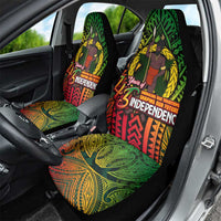 Vanuatu 45th Independence Anniversary Car Seat Cover Embracing Our Traditions Shaping Our Future