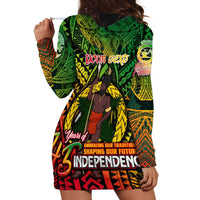 Vanuatu 45th Independence Anniversary Hoodie Dress Embracing Our Traditions Shaping Our Future