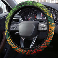 Vanuatu 45th Independence Anniversary Steering Wheel Cover Embracing Our Traditions Shaping Our Future DT02 - Polynesian Pride