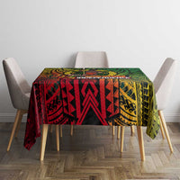 Vanuatu 45th Independence Anniversary Tablecloth Embracing Our Traditions Shaping Our Future DT02 - Polynesian Pride